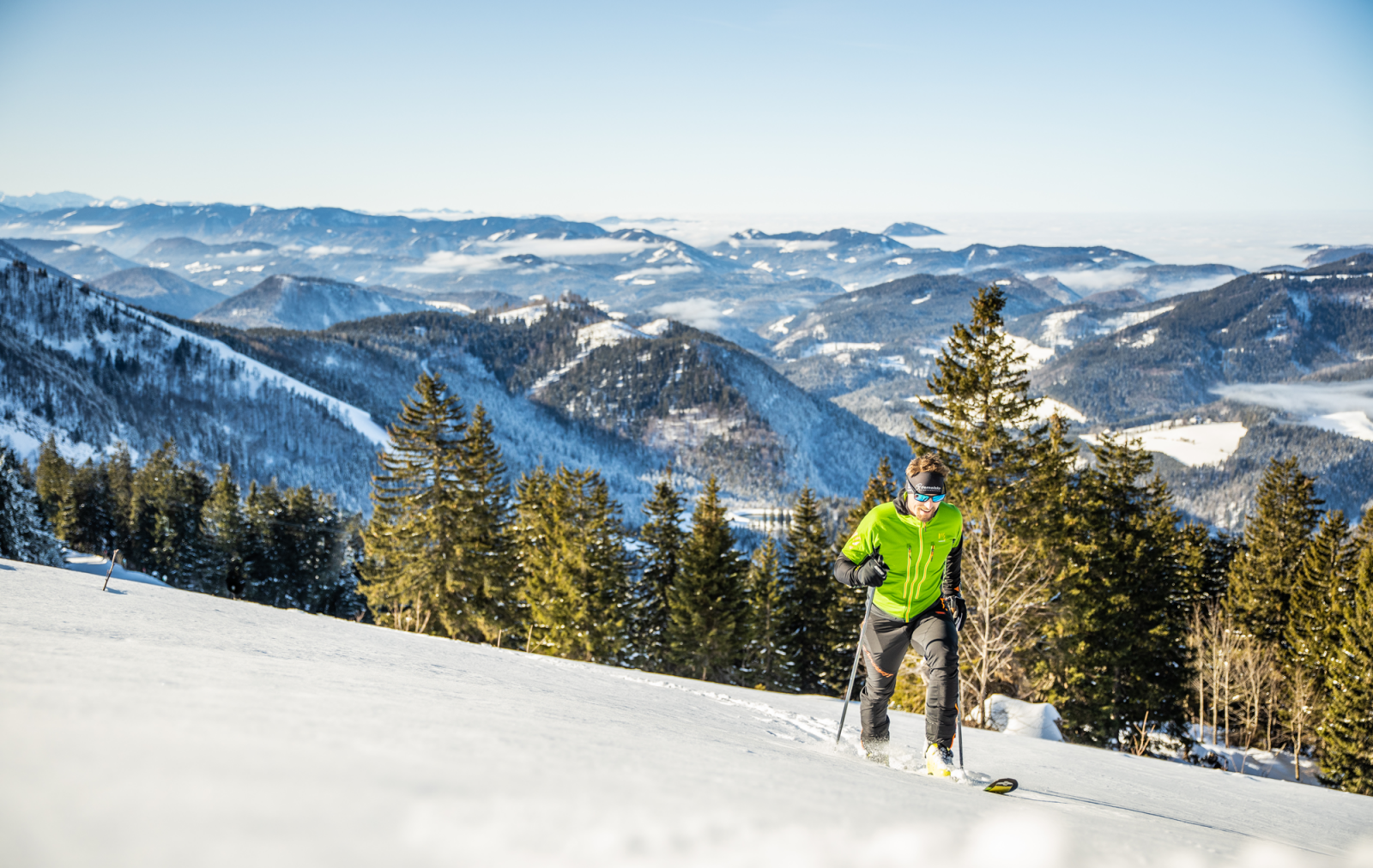 Aus dem Podcast "Bin am Berg": Wenn die Sunn’ kummt, lacht Gerald Demolsky