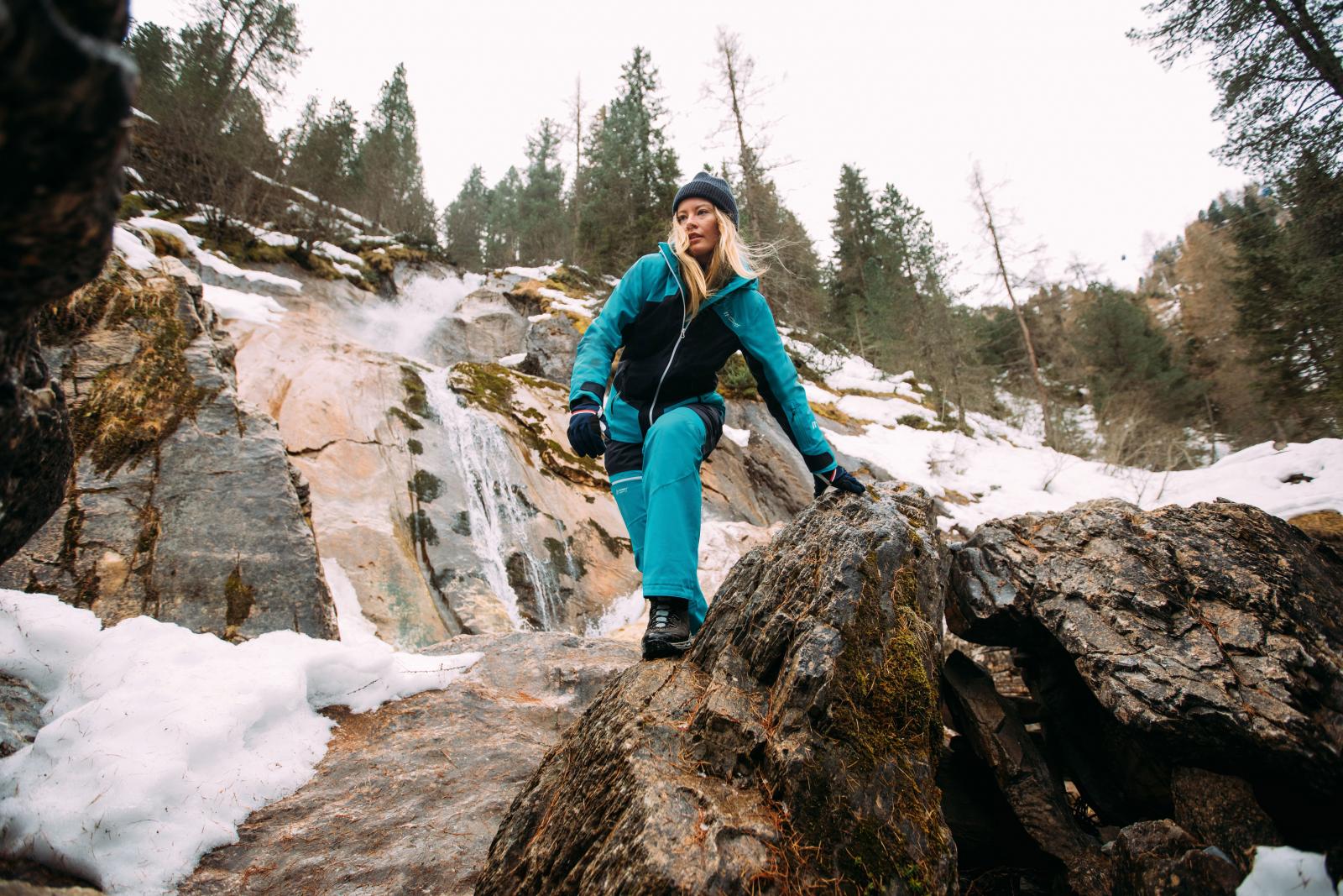 Vielseitig Im Schnee bewegen