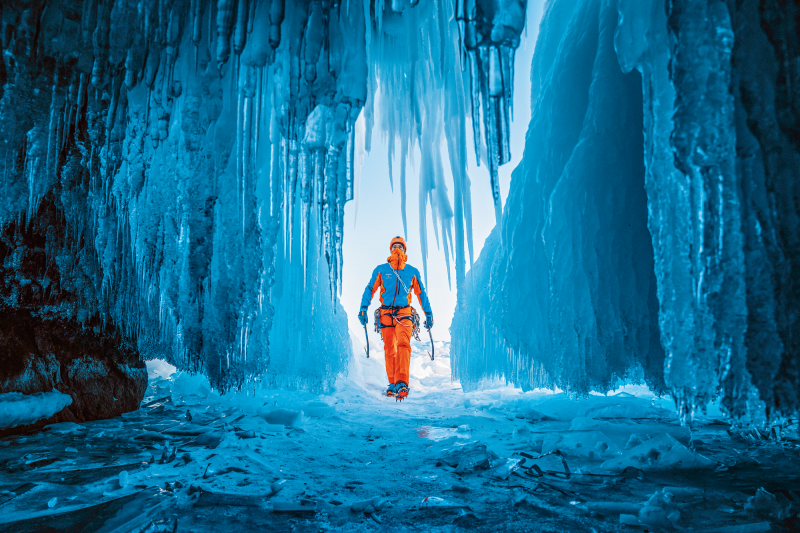 Klettern in der Tiefkühltruhe: Profi Dani Arnold war in Sibirien auf der Suche nach Neuland