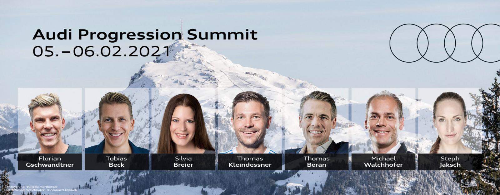 Inspiration online finden – beim Audi Progression Summit 2021!