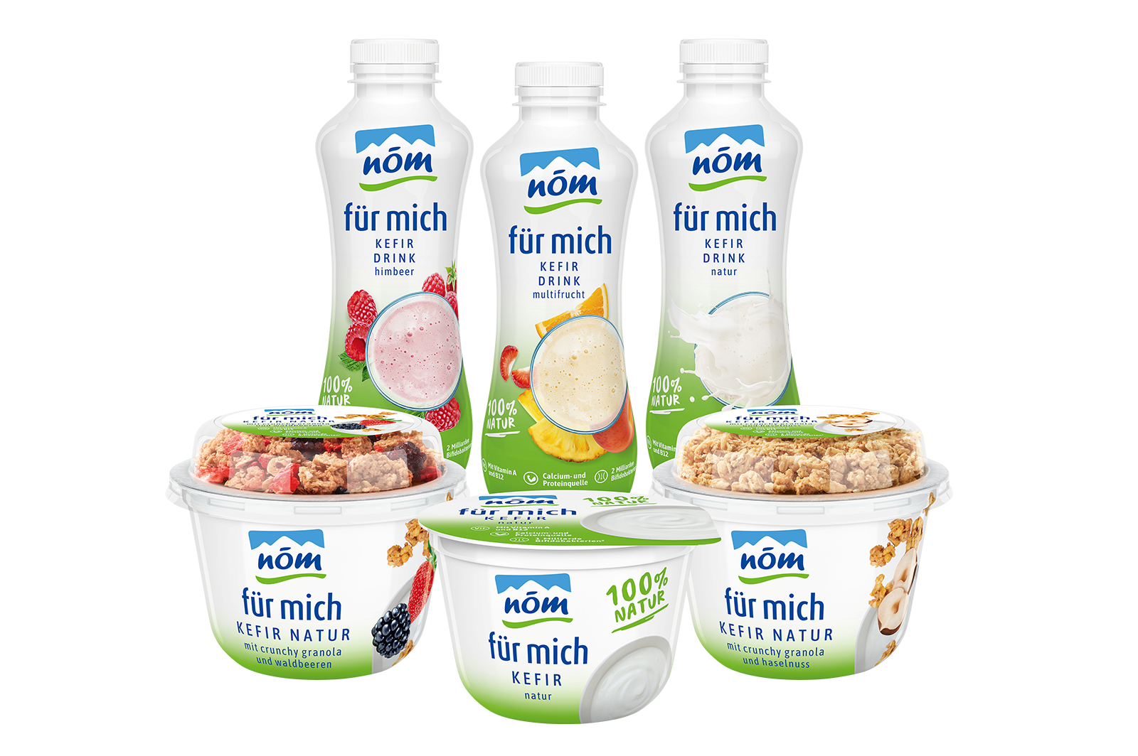 Bewusster Genuss: Innovative Kefir-Produkte von "nöm für mich"