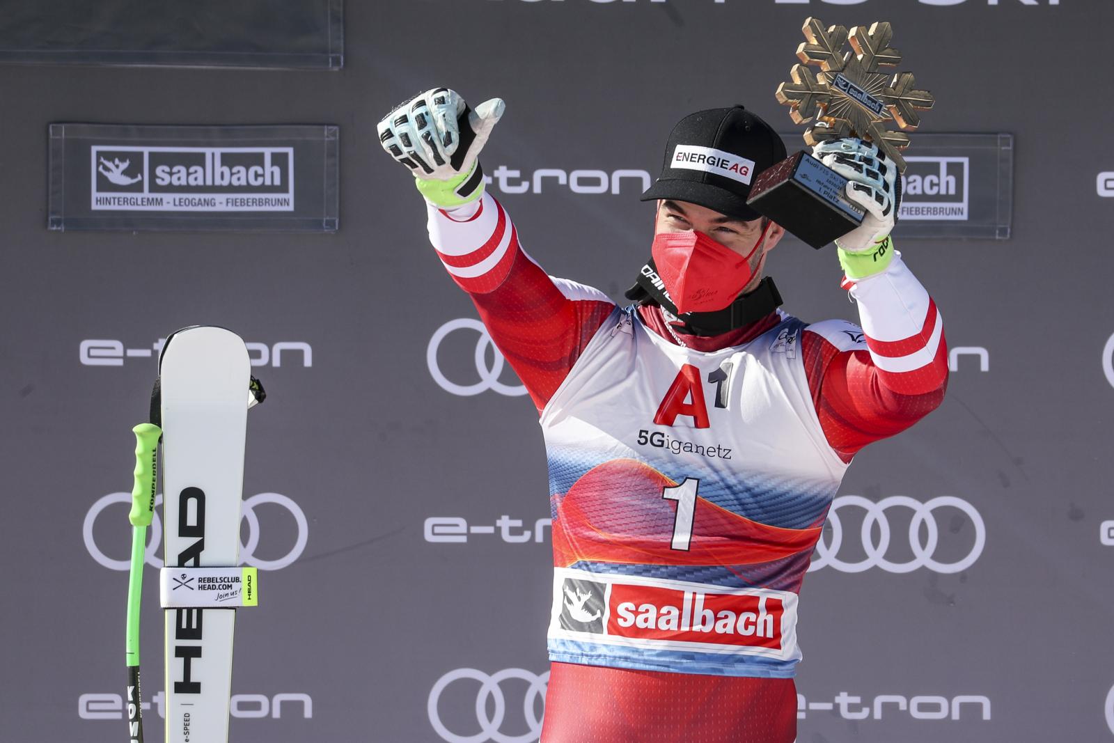 Skiweltcup Saalbach: Vincent Kriechmayr holt sich den Sieg in der Abfahrt