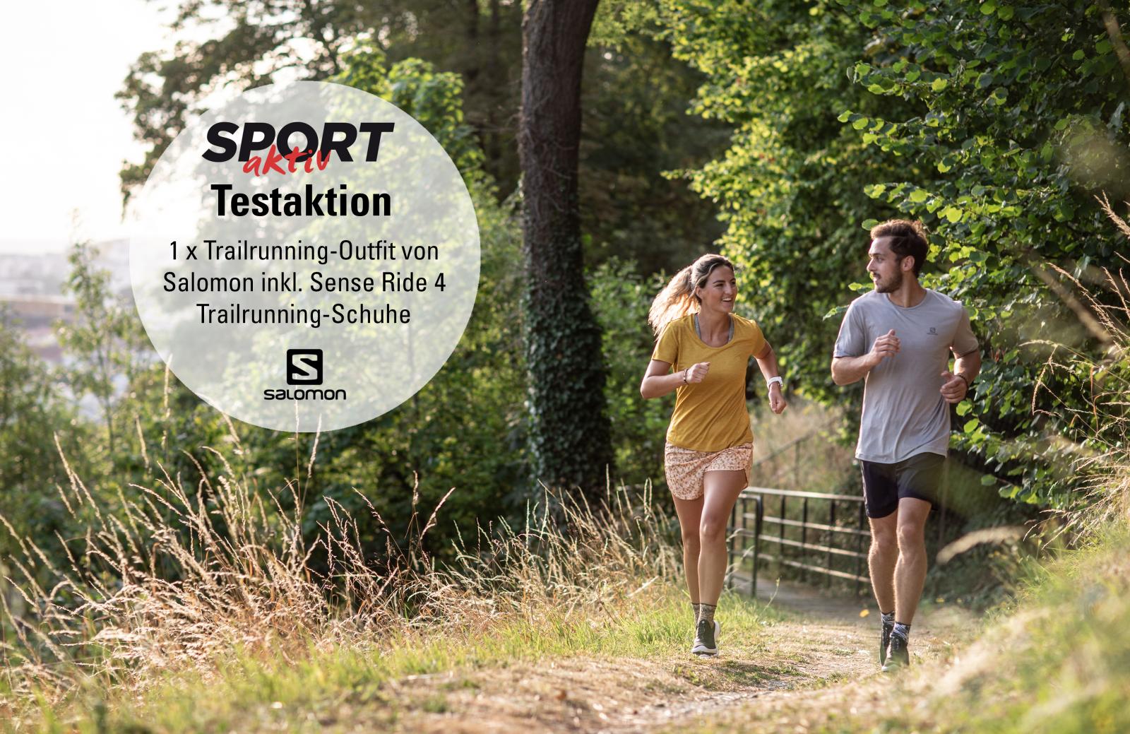 Werde Tester/-in eines Trailrunning-Outfits von Salomon inkl. der Sense Ride 4 Trailrunning-Schuhe