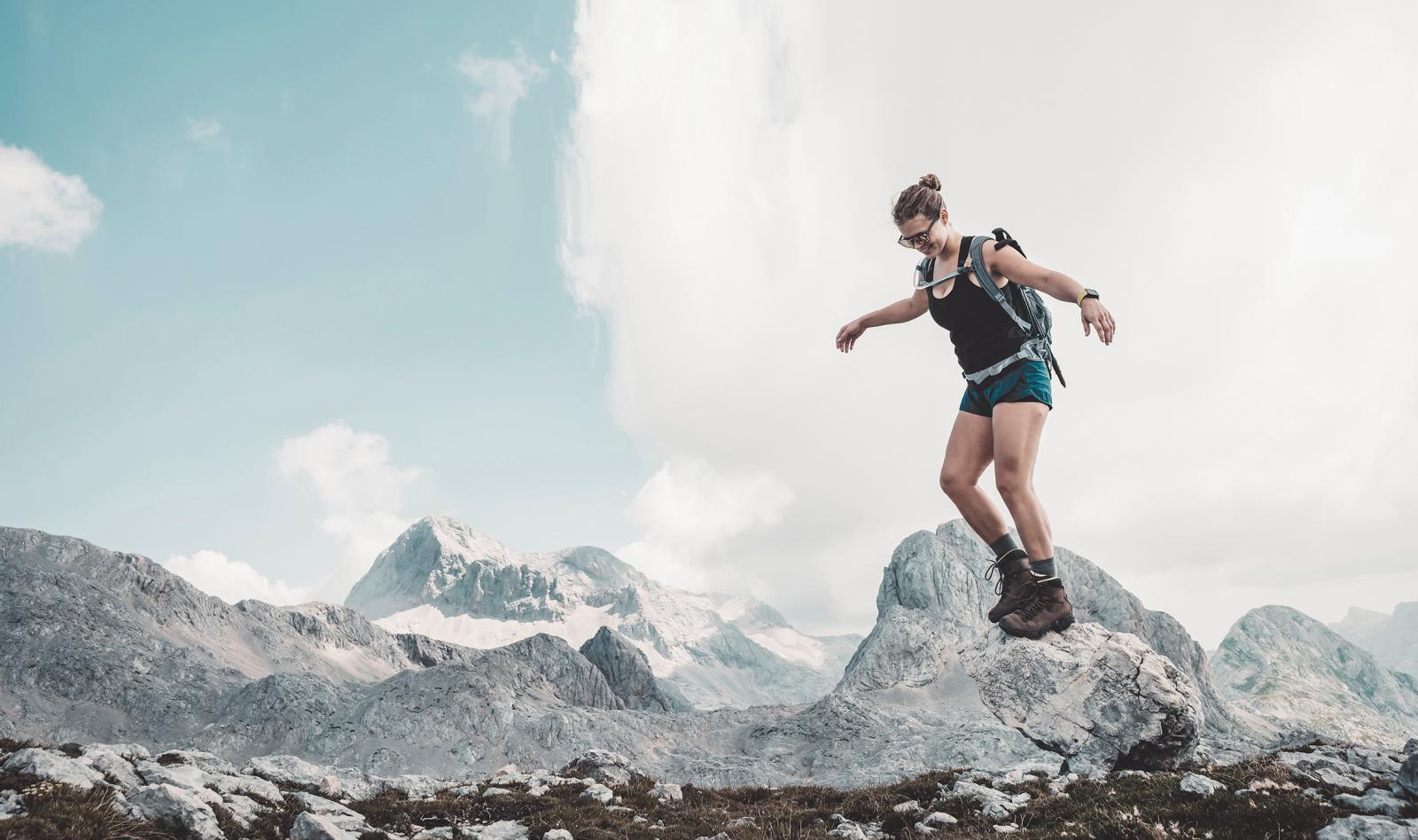 NÜRNBERGER Bergschutz: Gehen Sie noch oder laufen Sie schon?