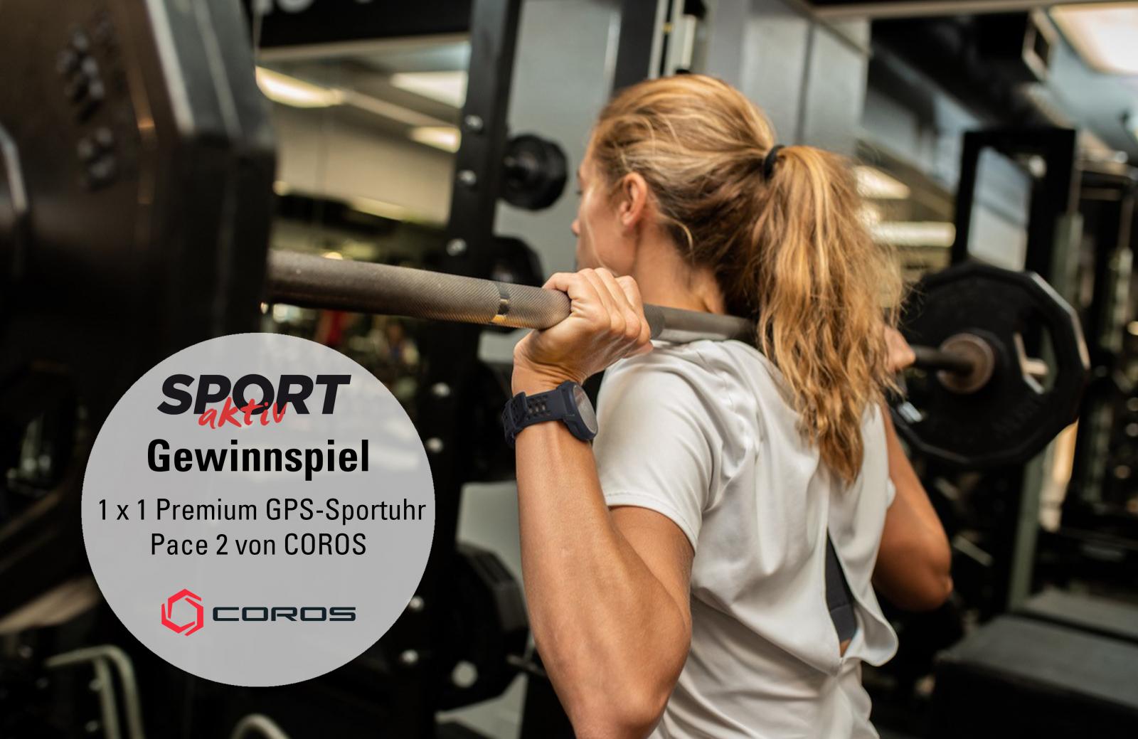 Gewinne eine Premium GPS-Sportuhr Pace 2 von COROS!