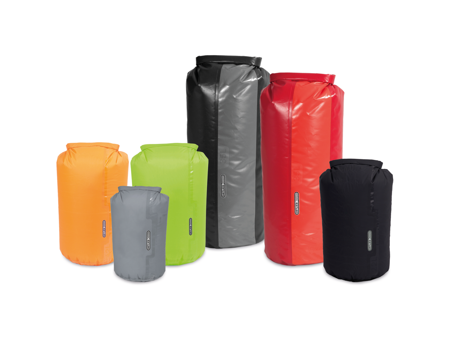 Leicht, strapazierfähig & wasserdicht: Die Packsäcke von ORTLIEB haben es drauf!