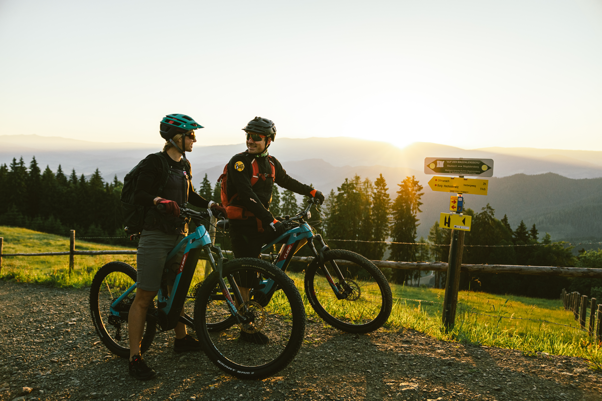 MTB Virunum-Tour: Die neue Genießer-Strecke von Klagenfurt auf den Magdalensberg