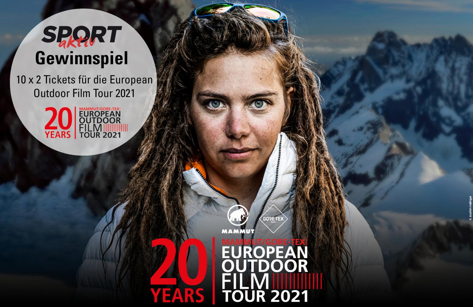 Gewinnspiel: Wir verlosen 10 x 2 Tickets für die European Outdoor Film Tour 2021