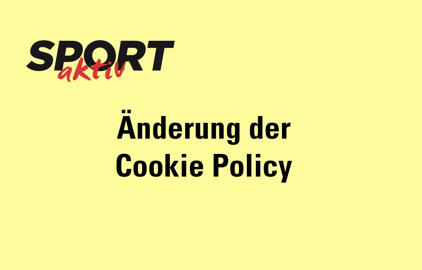 Änderung der Cookie Policy – am 23.11.2021