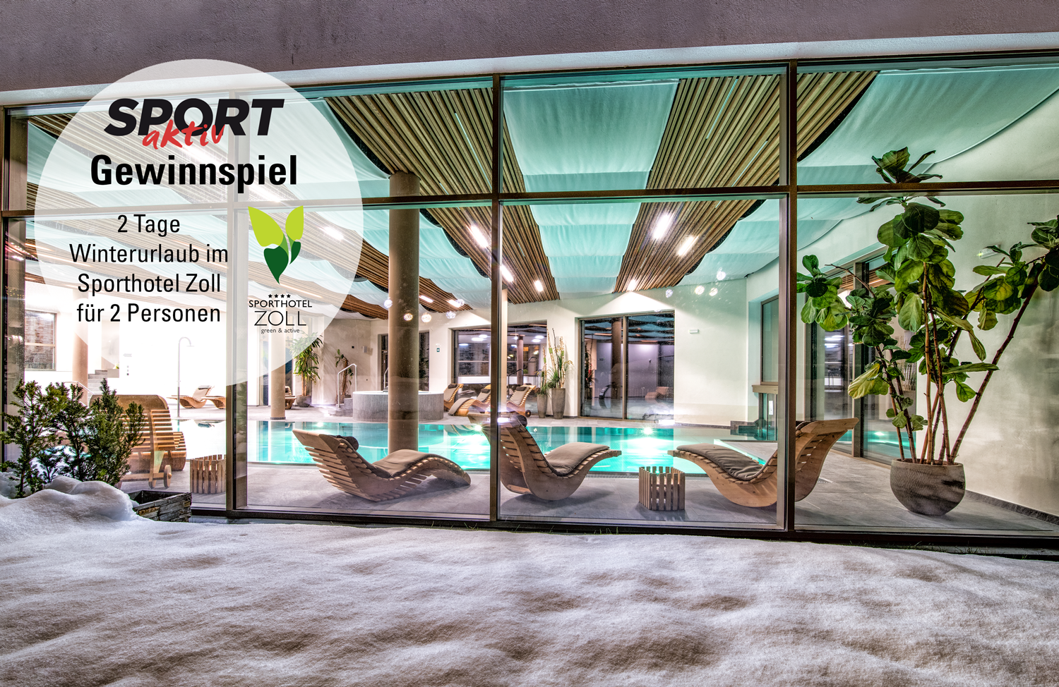 Gewinnspiel: Wir verlosen einen Winterurlaub im Sporthotel Zoll in Südtirol