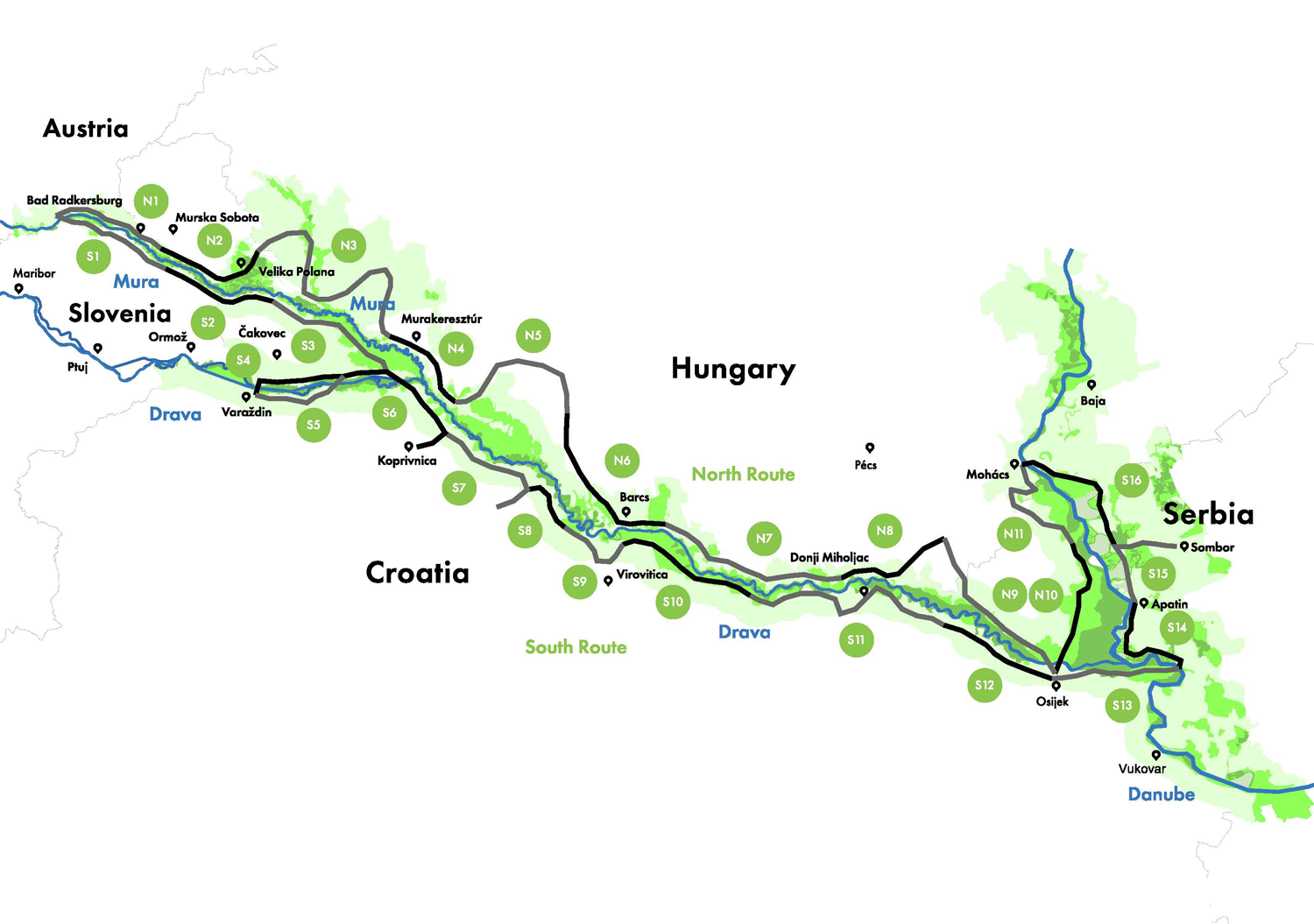 Amazon of Europe Bike Trail: Cycle for Nature!