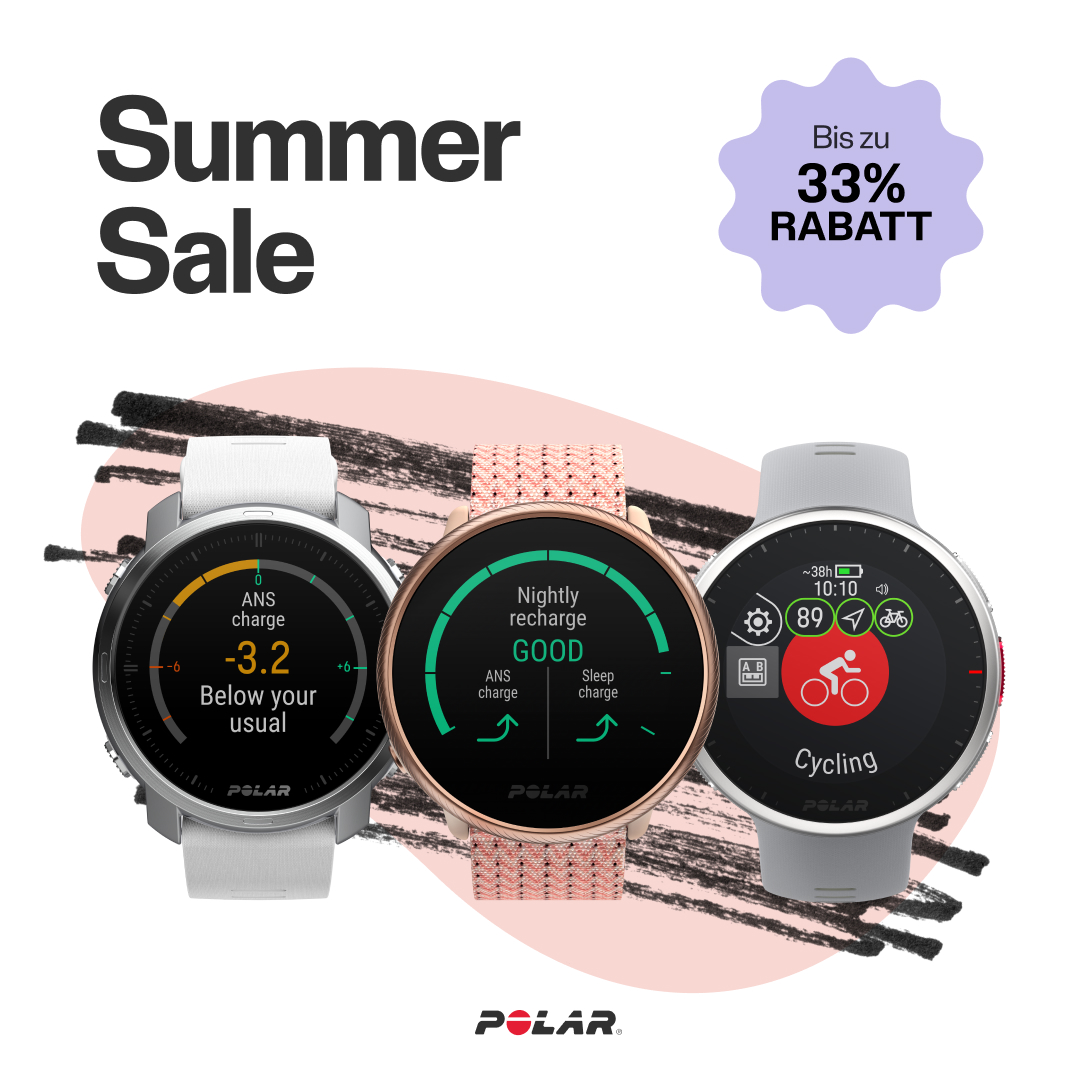 Der Polar Summersale wartet mit heißen Preisen auf dich