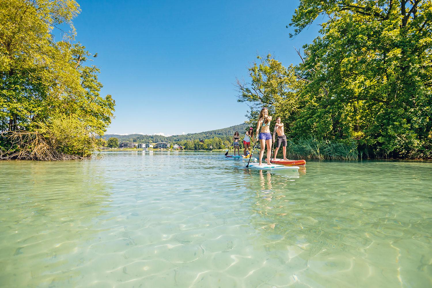 Aktiv am Wasser: Fitnessurlaub mit Kanu & SUP