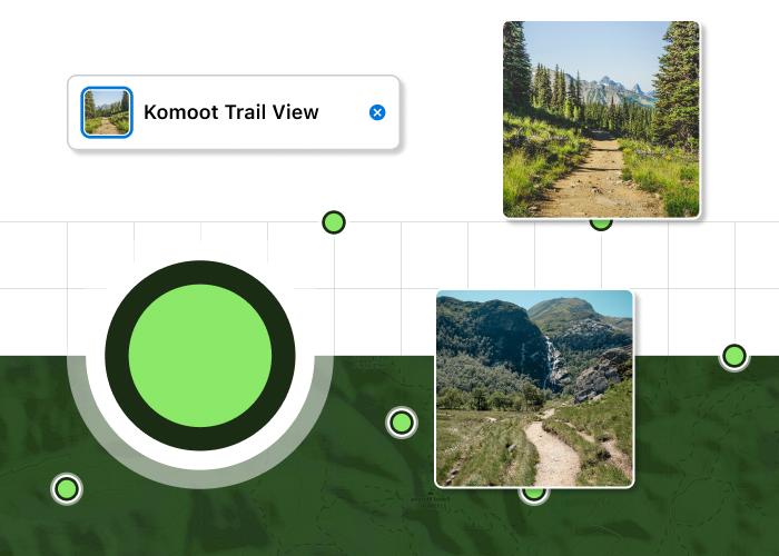 Komoot lanciert Trail View – eine innovative Technologie, mit der die Karte zum Leben erweckt wird