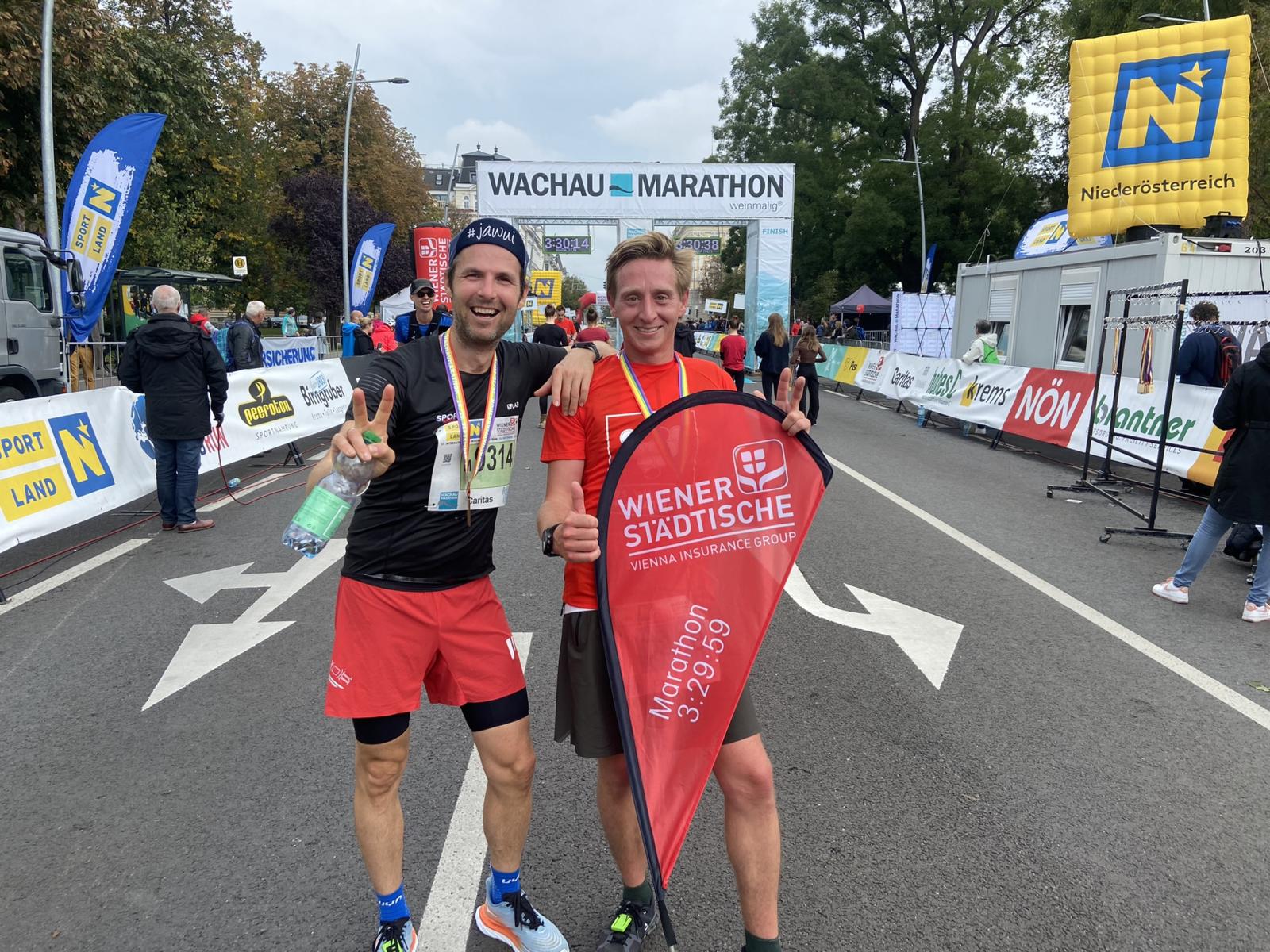 Lief wie am Schnürchen: SPORTaktiv live dabei beim WACHAUmarathon 2022!