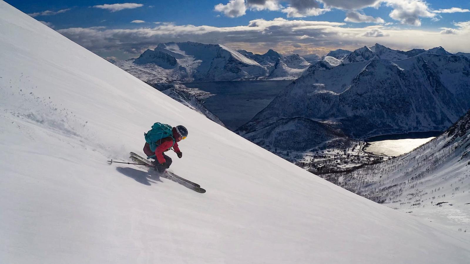 Skitourengenuss auf der Insel Senja mit der Alpinschule high life