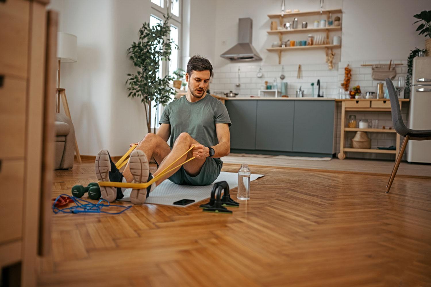 Home, Sweaty Home: Wie du dich in den eigenen 4 Wänden fit hältst