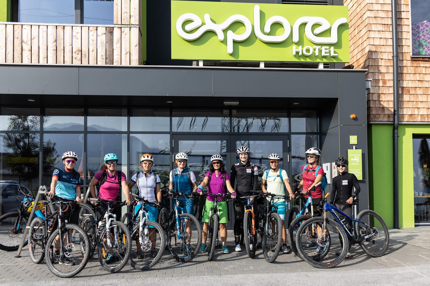 Explorer Ladies Bikecamp in Bad Kleinkirchheim