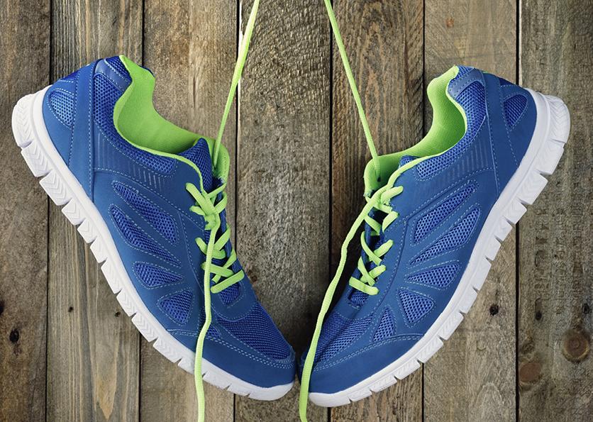 Häng' doch mal deine Laufschuhe an den Nagel!