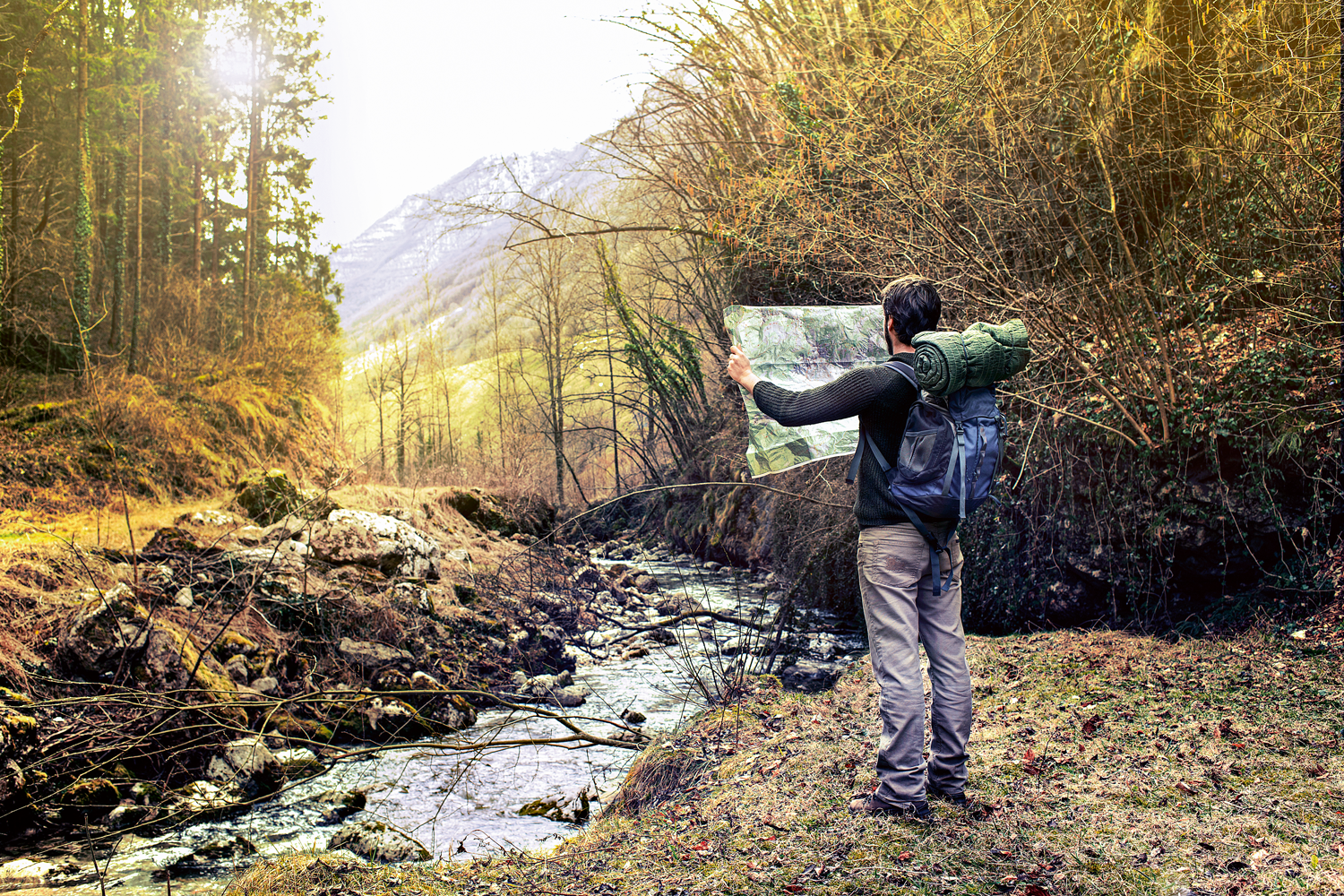 Was man zur Orientierung und Navigation draußen in der Natur wissen sollte