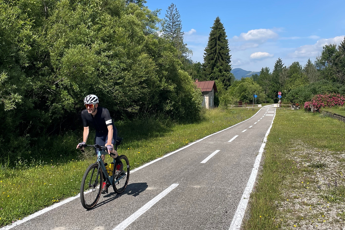 Gravel-Traumrunde in den Julischen Alpen