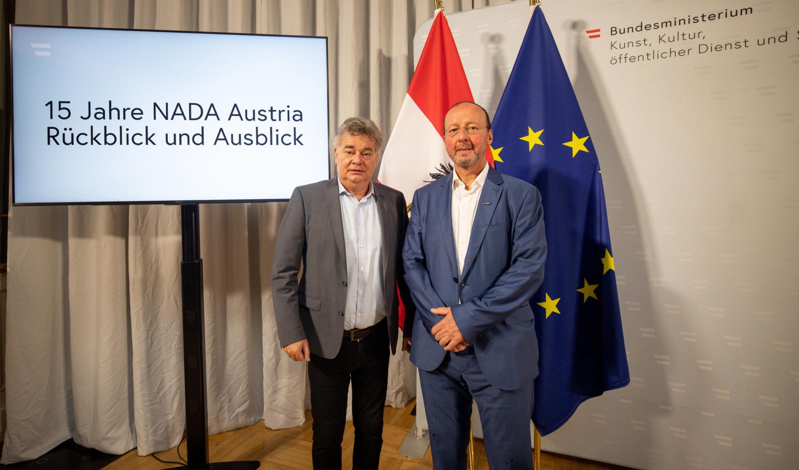 NADA Austria seit 15 Jahren für sauberen Sport