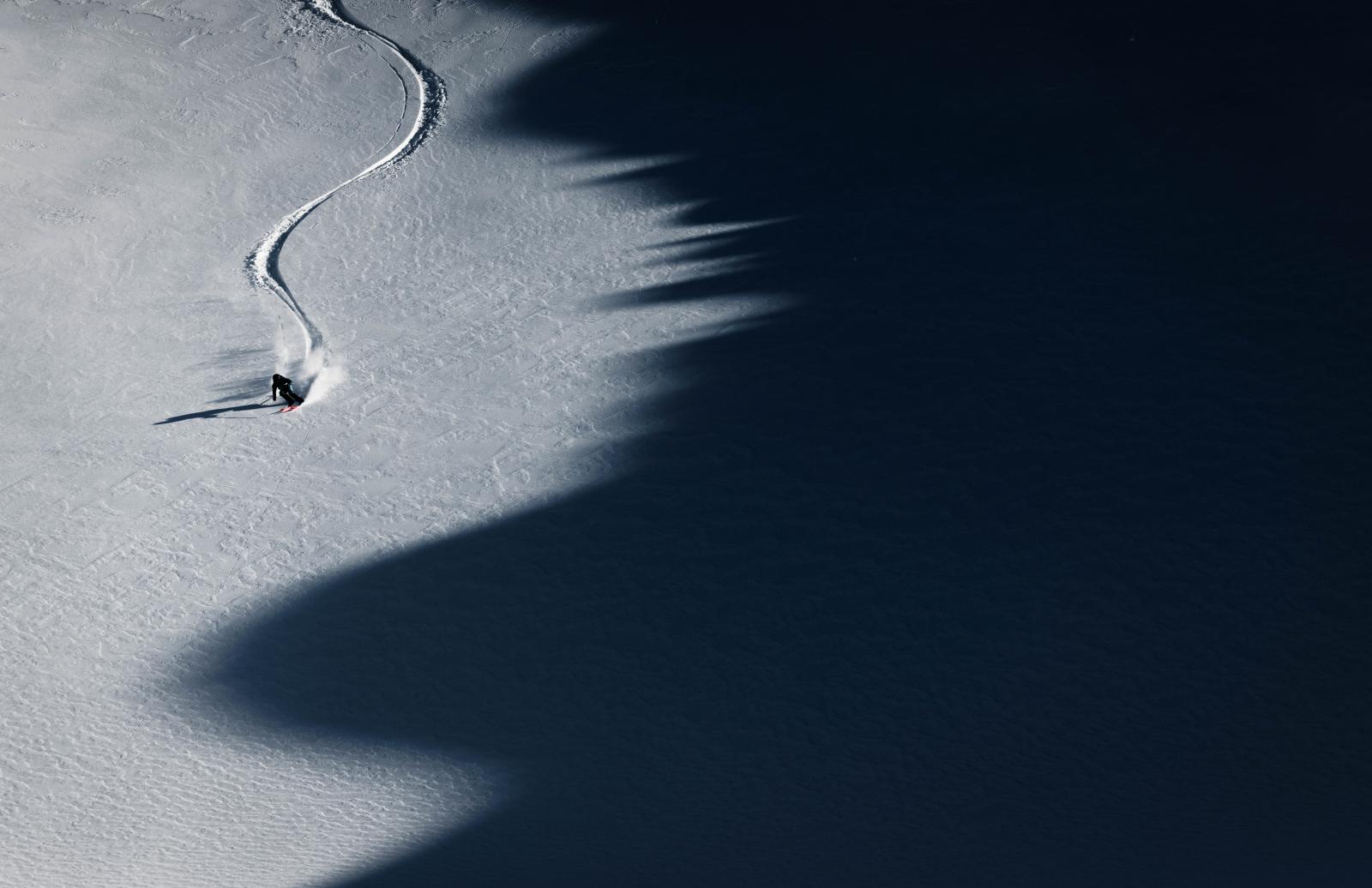 Spuren, die vergehen: Local Freerider Simon Wohlgenannt über sein Abenteuer Fanggekarspitze