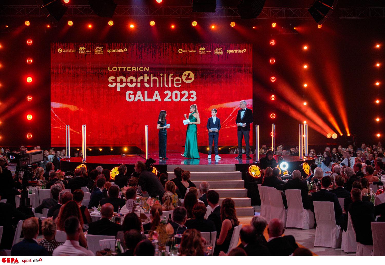 Pinkelnig und Gall freuen sich über ihre ersten NIKIs: Ehrung der Sportler des Jahres bei der LOTTERIEN Sporthilfe-Gala