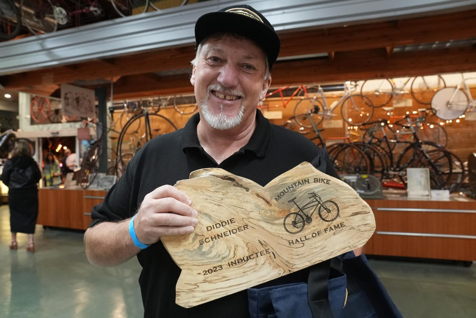 Diddie Schneider in der Mountainbike Hall of Fame
