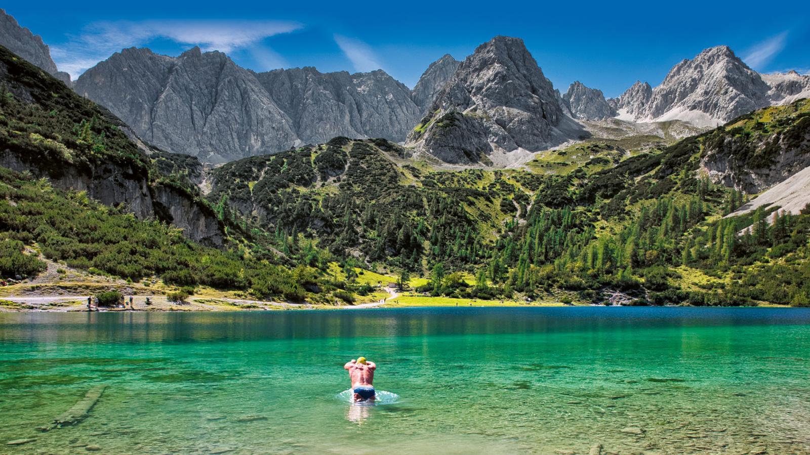 Endlich Sommer? Ab in den Bergsee!