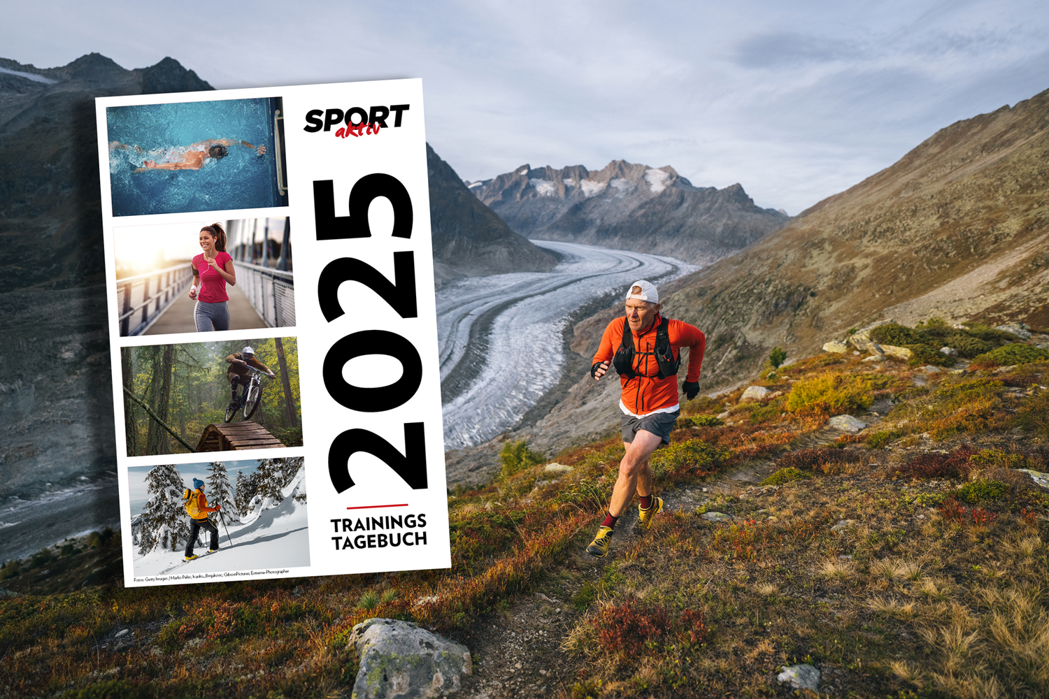 Jetzt gratis downloaden: Das SPORTaktiv Trainingstagebuch 2025