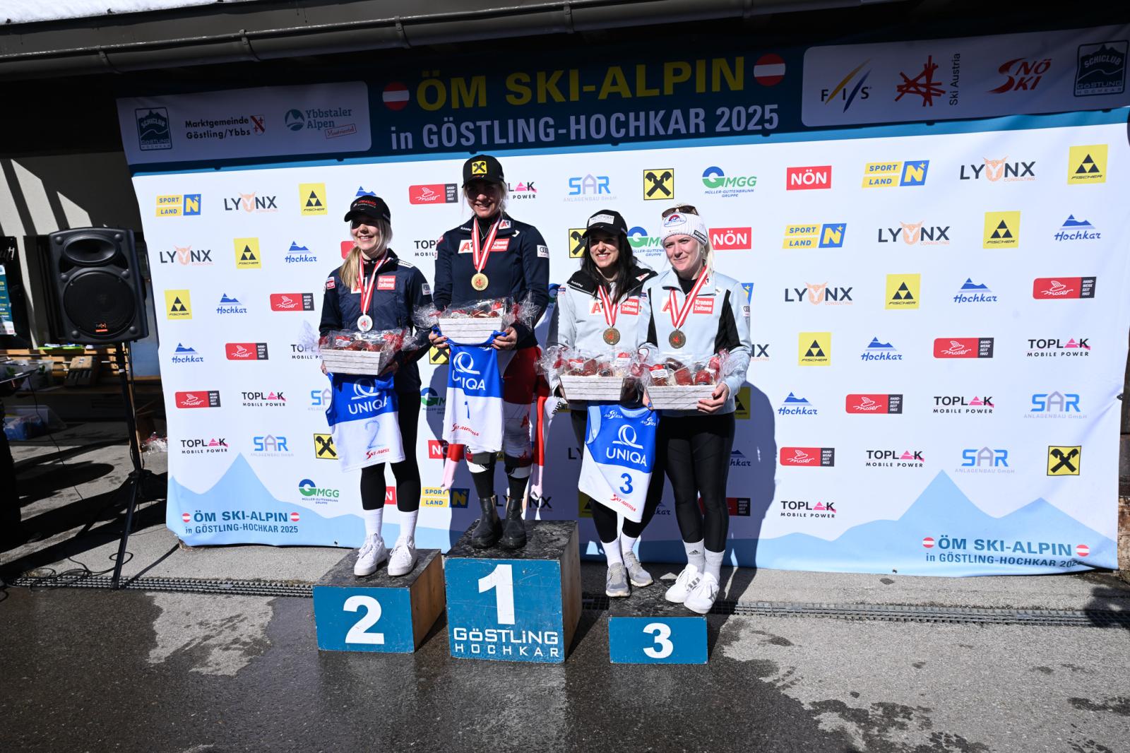Österreichische Alpine Skimeisterschaft in Göstling-Hochkar in allen Belangen erfolgreich abgeschlossen!