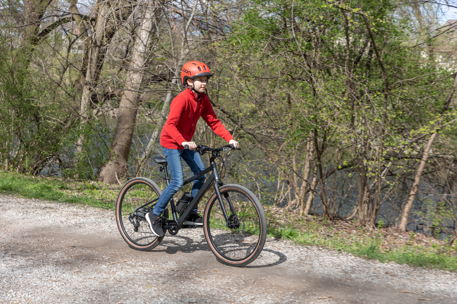 Das neue woom EXPLORE e 6 im SPORTaktiv-Test: Von leuchtenden Augen und LEDs in Lila