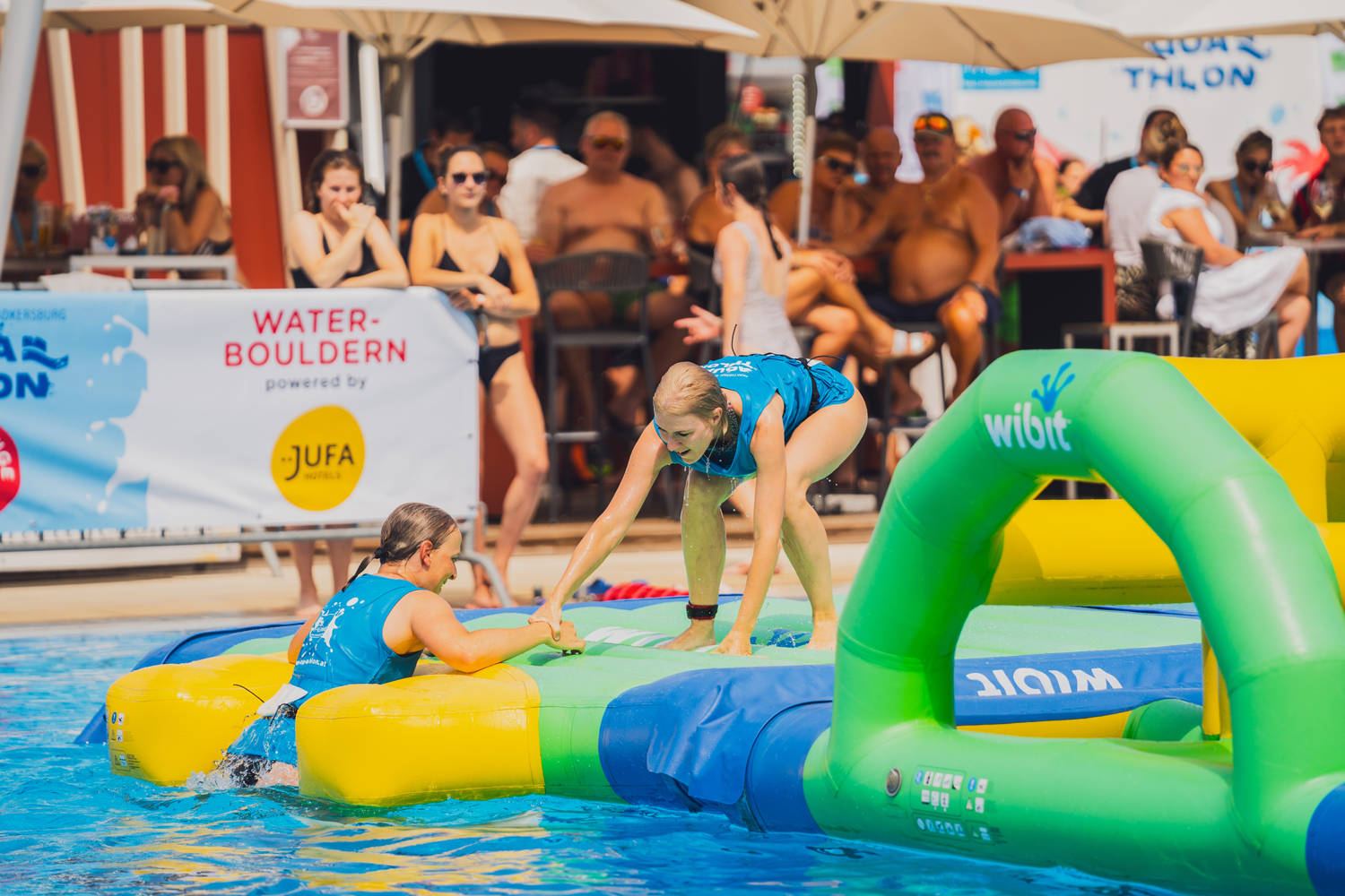 Krass. Nass. Und voll Spaß: 5. Parktherme Aquathlon powered by JUFA Hotels