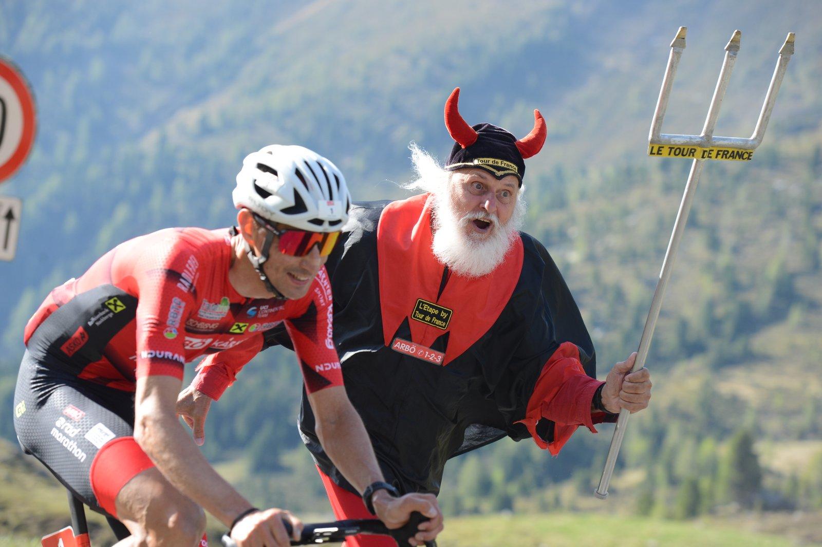 Leopold flog wieder über die Nockberge