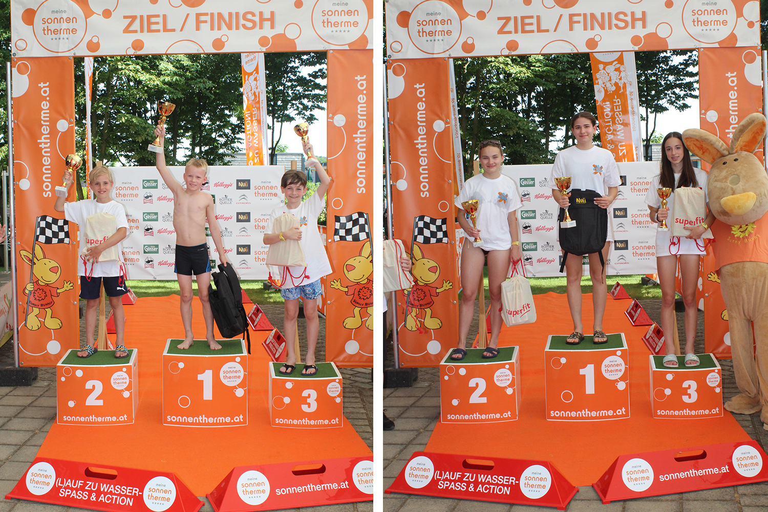 Das war der Junior Extreme Triathlon in der Sonnentherme Lutzmannsburg