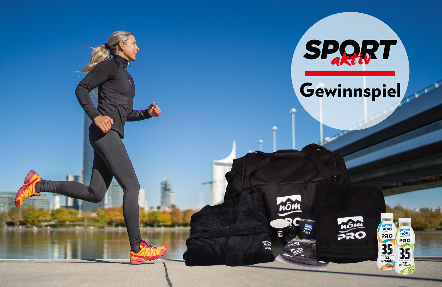 Gewinnspiel: Starte jetzt in deine sportliche Saison mit NÖM PRO!