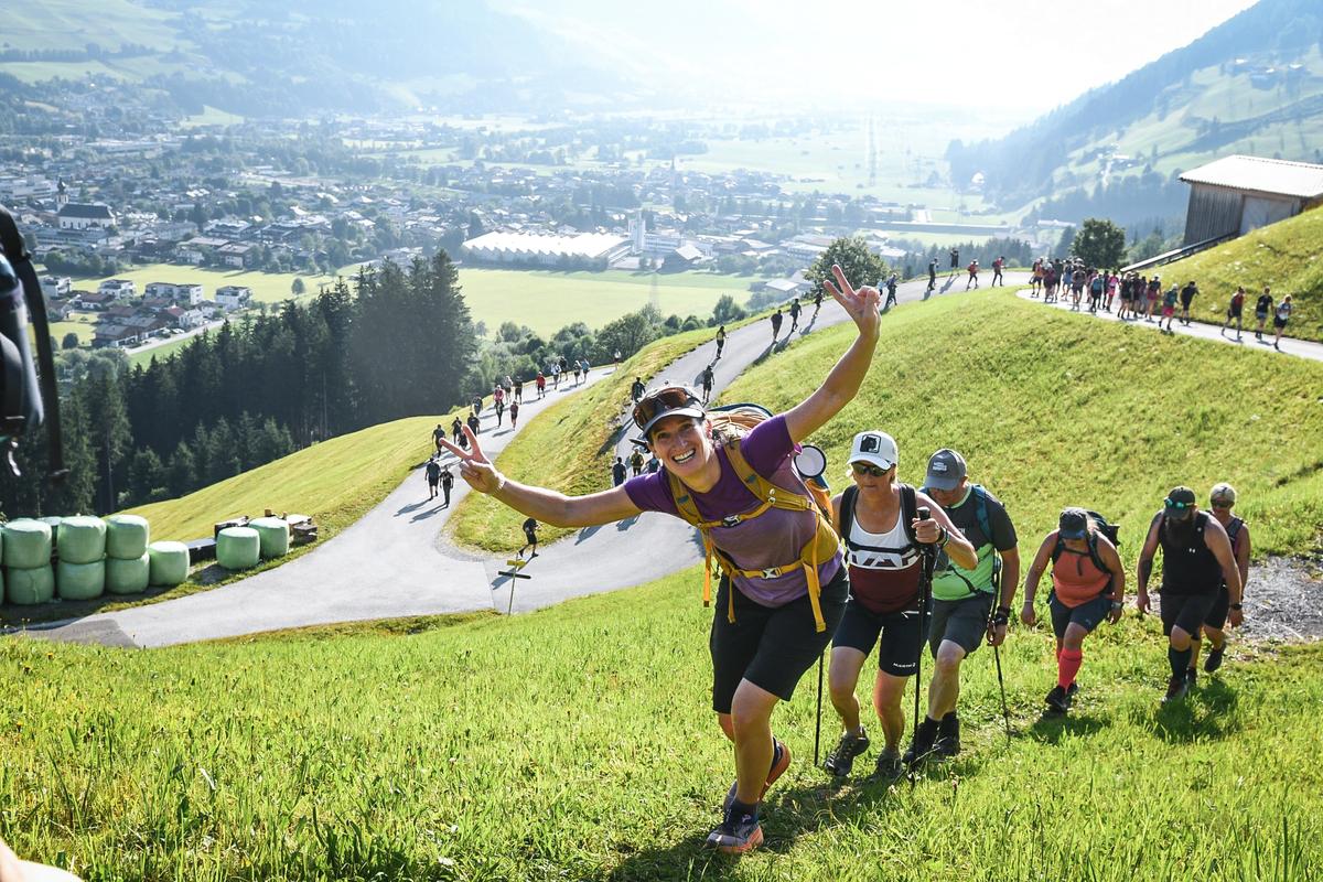 Grenzerfahrung bei Traumkulisse: Megamarsch Mittersill fordert über 900 Teilnehmer:innen