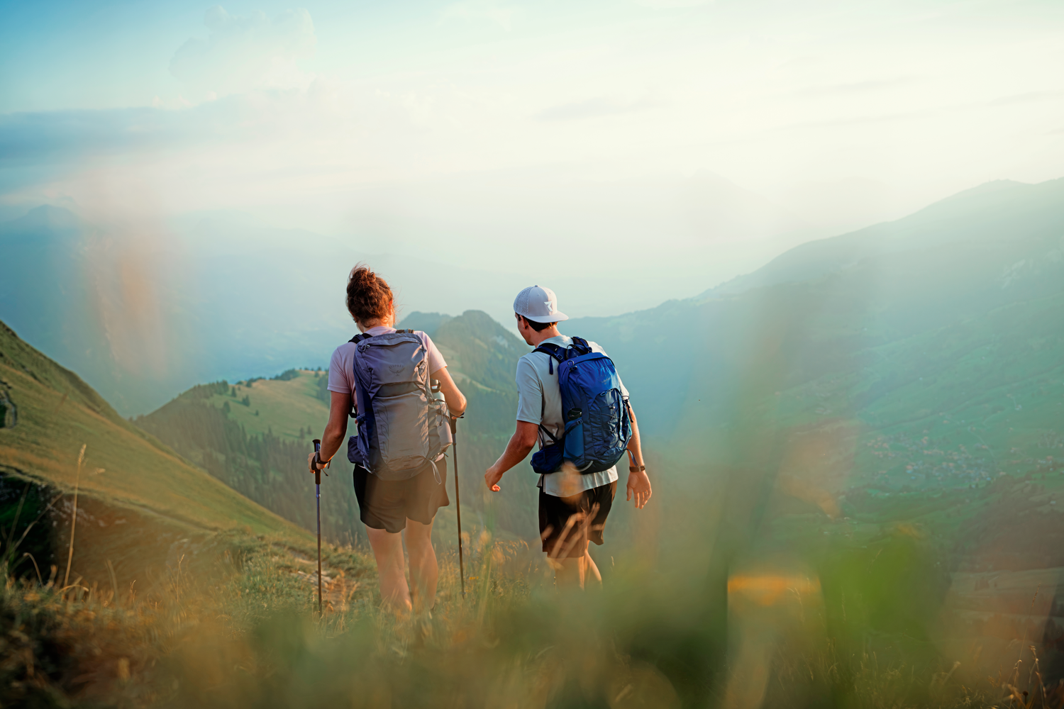 Komfort wandert mit: Von der Belüftung bis zum Design – das zeichnet ­moderne Rucksäcke aus