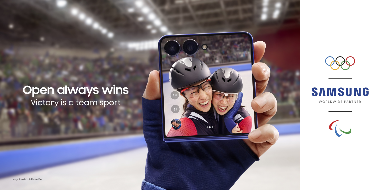 Samsung zählt die Tage bis Milano Cortina 2026 und stellt das neue Team Samsung Galaxy vor