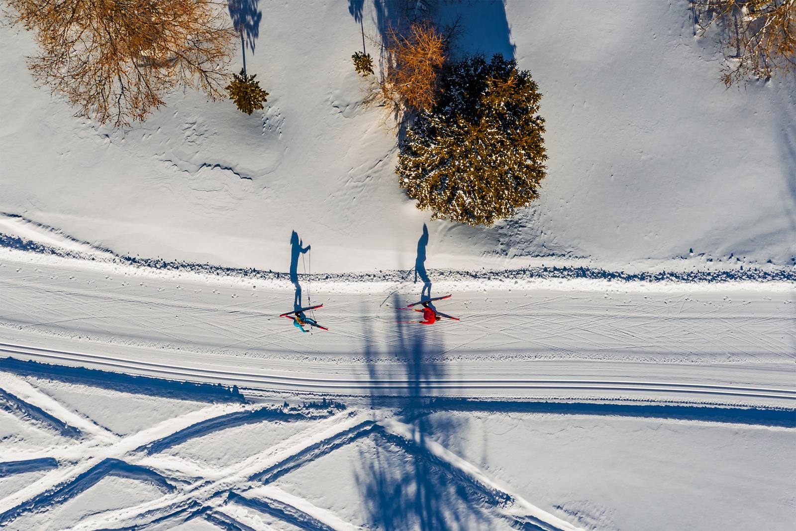 Im Renntempo über die Loipe