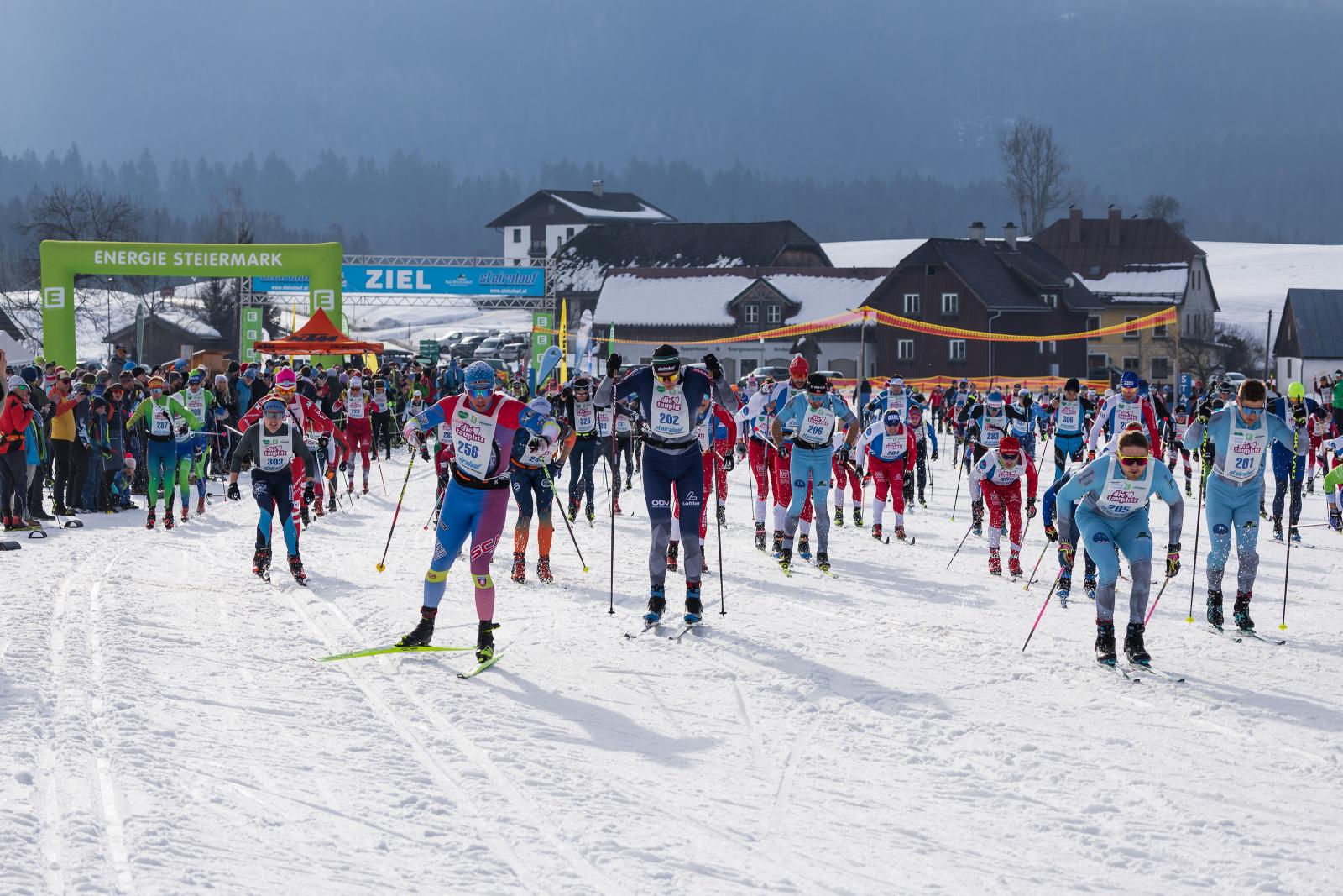 Im Renntempo über die Loipe