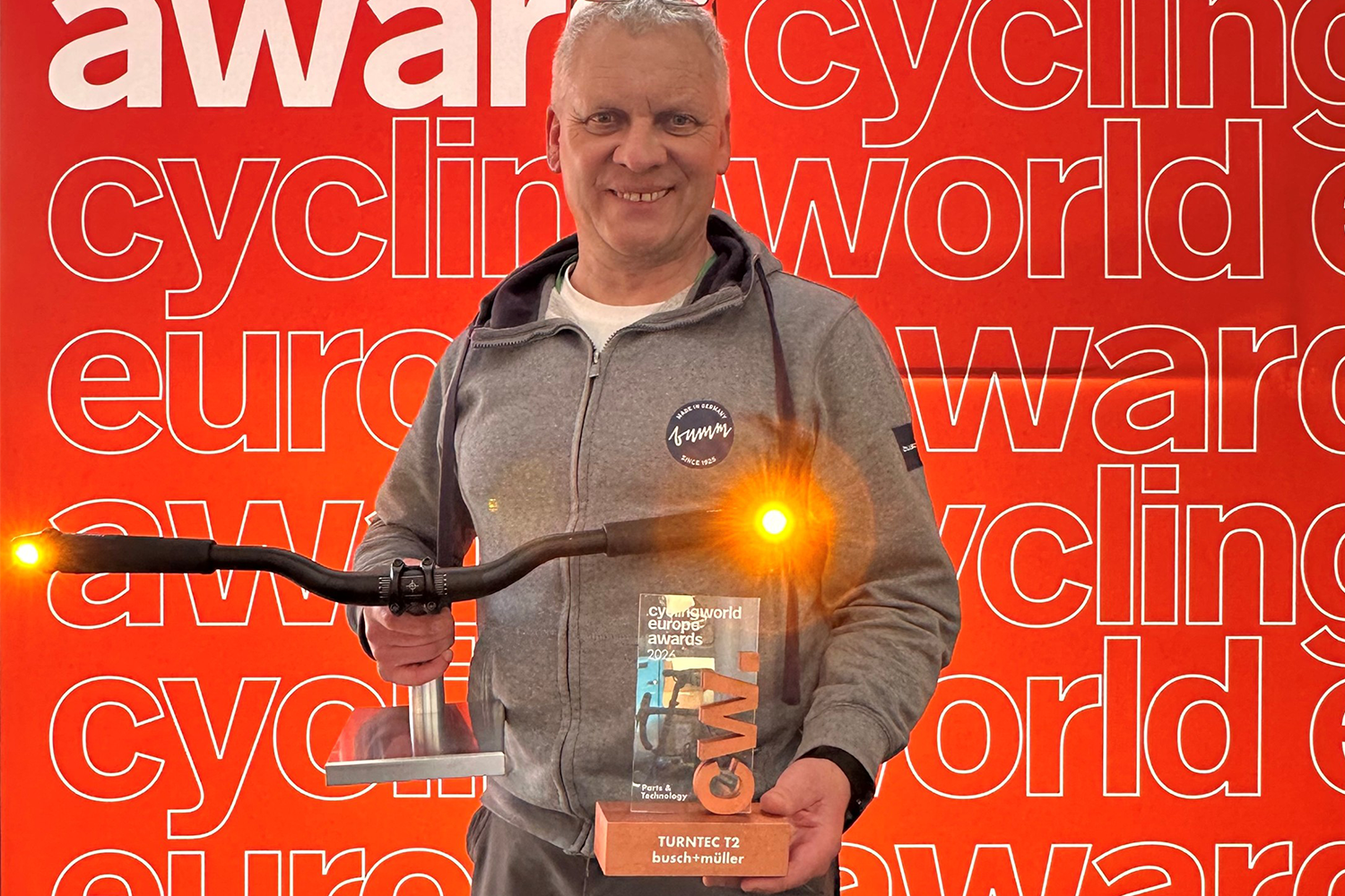 busch+müller gewinnt Cyclingworld Award 2026 für das Blinkersystem TURNTEC T2
