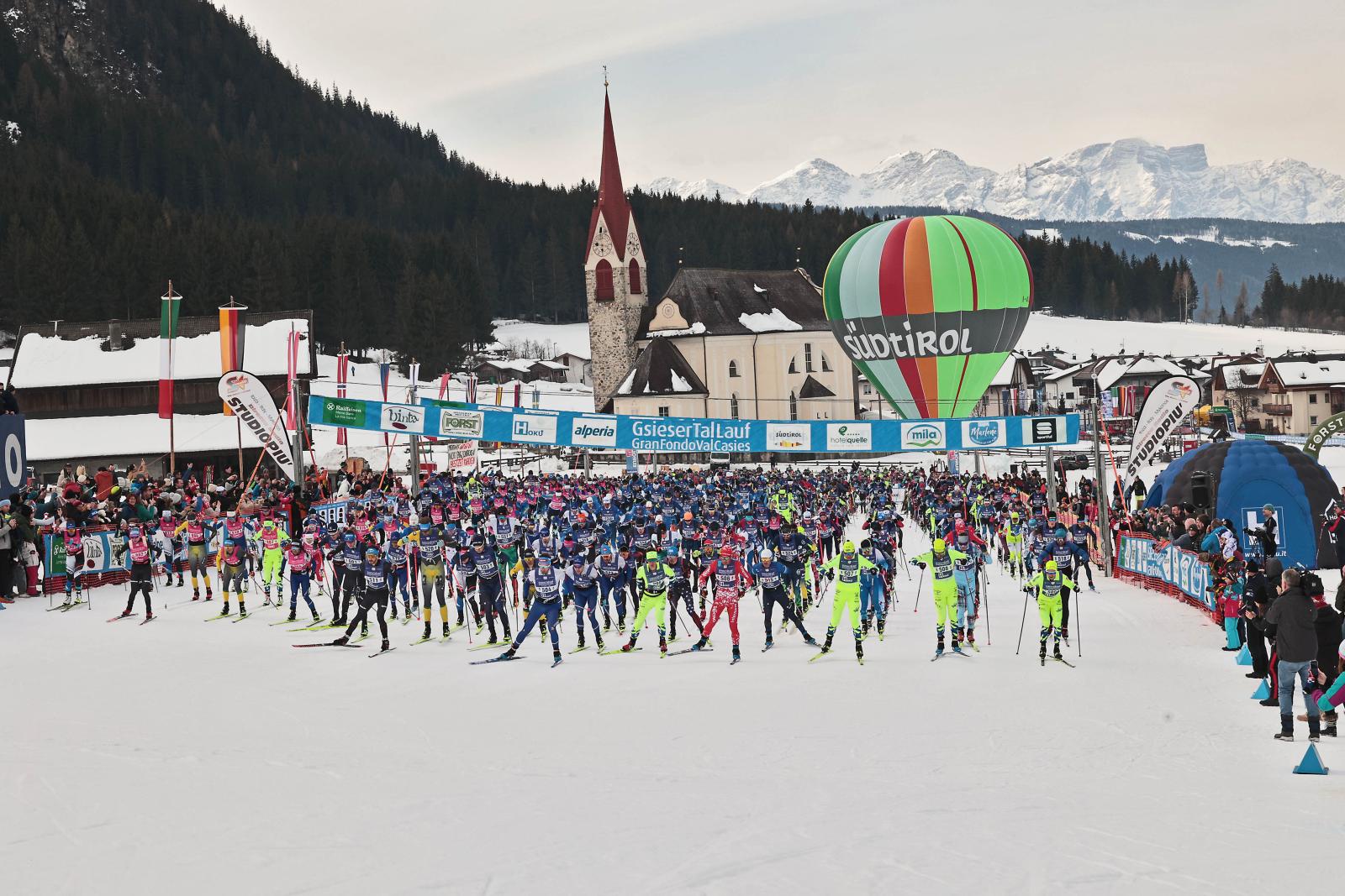 Großes Langlauf-Spektakel im Gsieser Tal