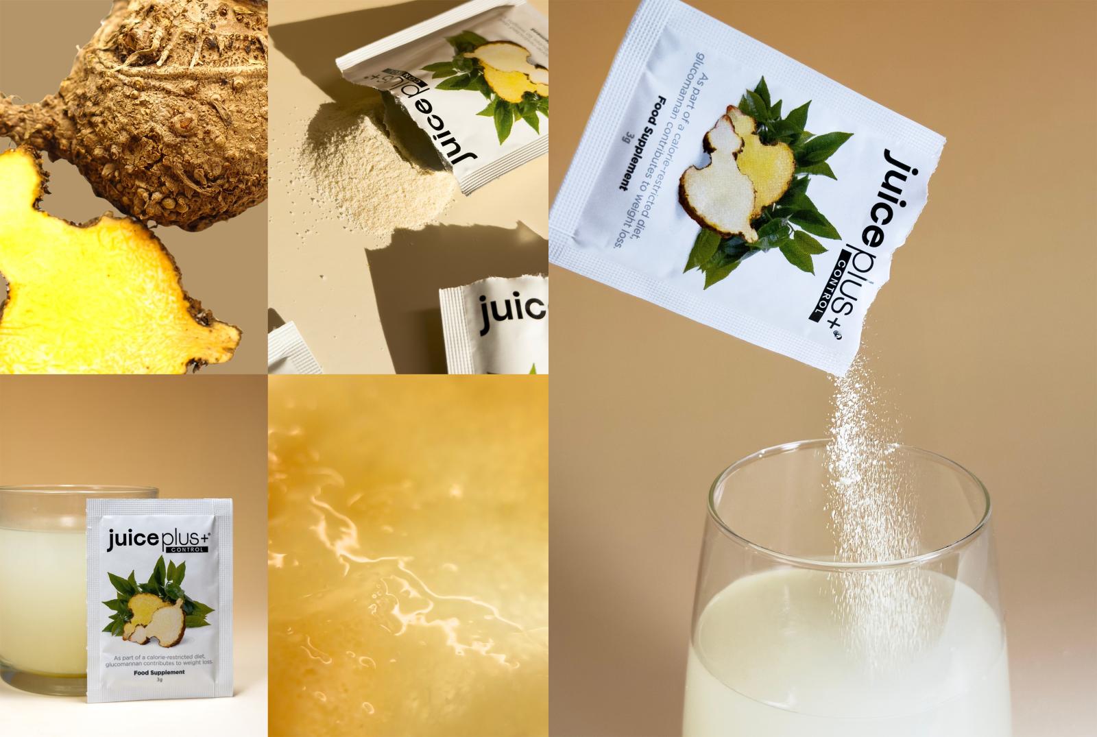 Juice Plus+ Control: Glucomannan aus der Konjakwurzel für bewusstes Gewichtsmanagement