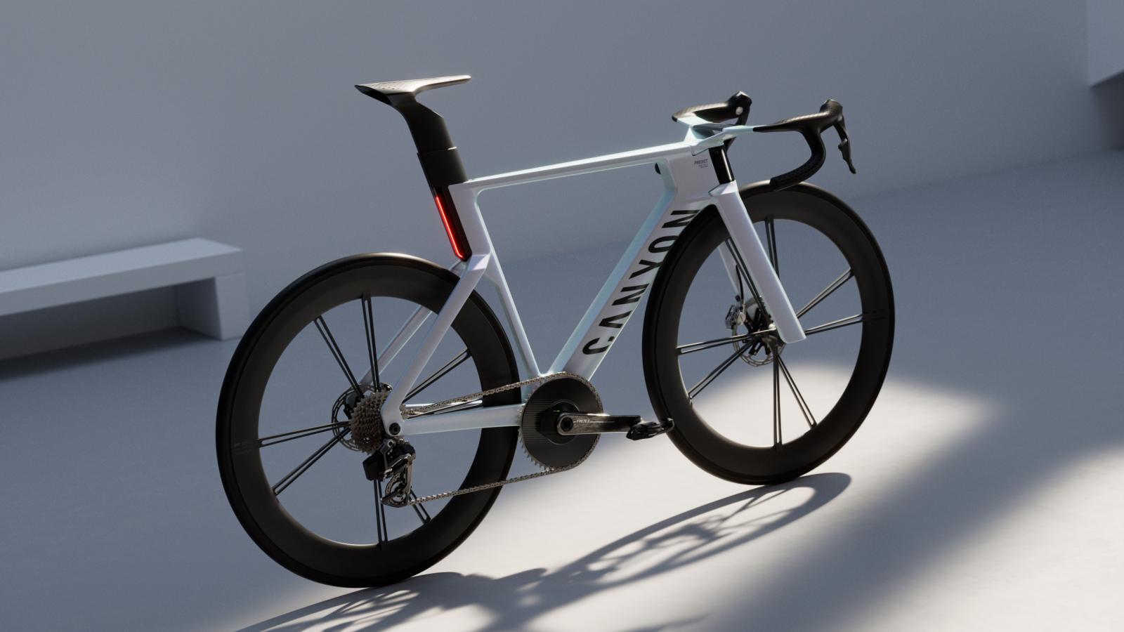 Canyon präsentiert futuristischen Prototyp für mehr Sicherheit auf dem Rennrad