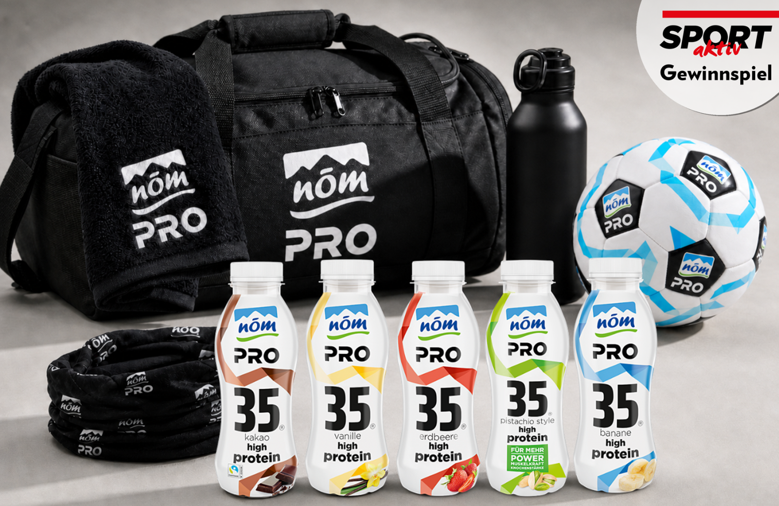 Gewinne deine NÖM PRO Proteinpower für den Sommer!