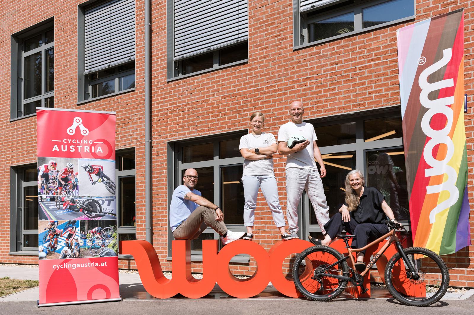 woom und Cycling Austria starten Partnerschaft für mehr Kinder auf dem Rad