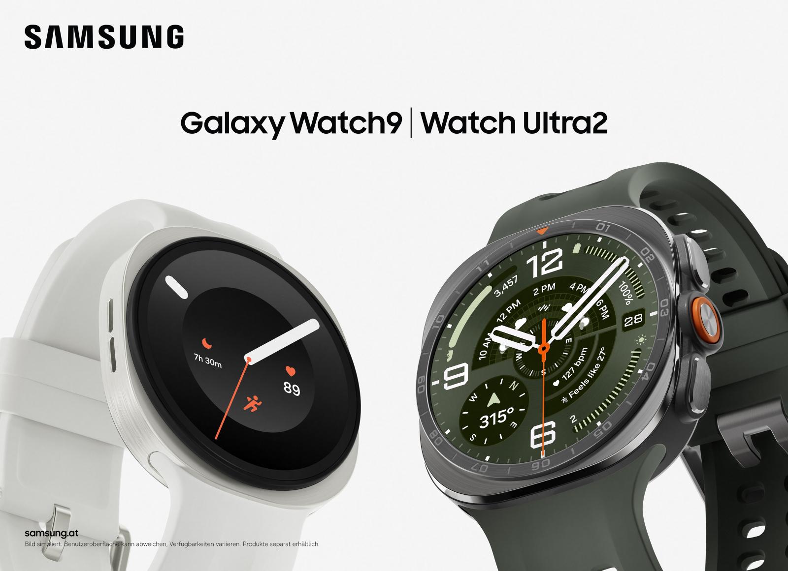 Samsung Galaxy Watch Ultra2 und Watch9: Die Fitness- und Wellness - Begleiter am Handgelenk