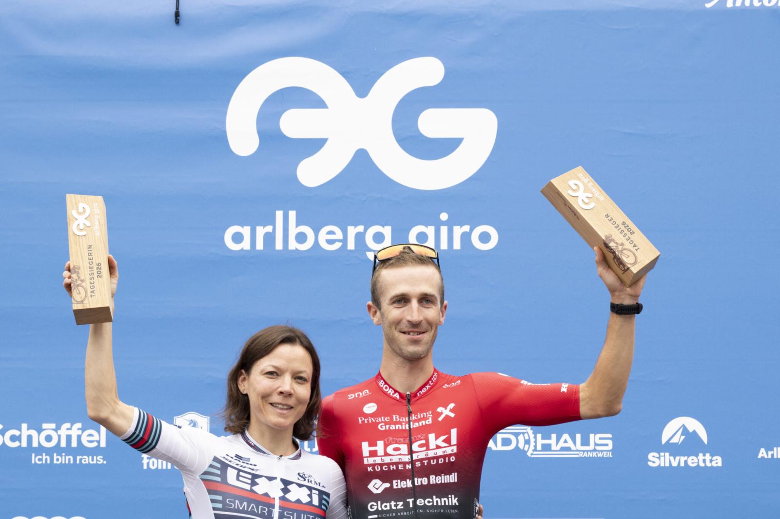 Heimsiege beim Arlberg Giro 2026: Geiger dreht Damenrennen, Pammer triumphiert solo